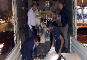 Erzurum Ülkü Ocakları’ndan Türkmenli’ne Yardım